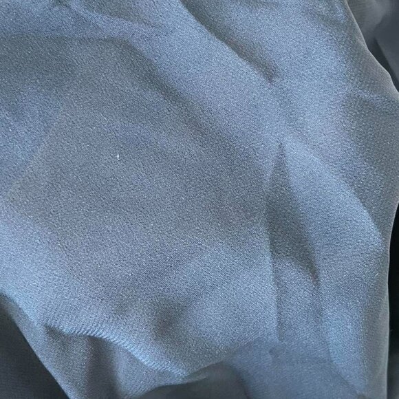 Theory Black Hemp Slip Dress | Womens Size Medium - Picture 4 of 5